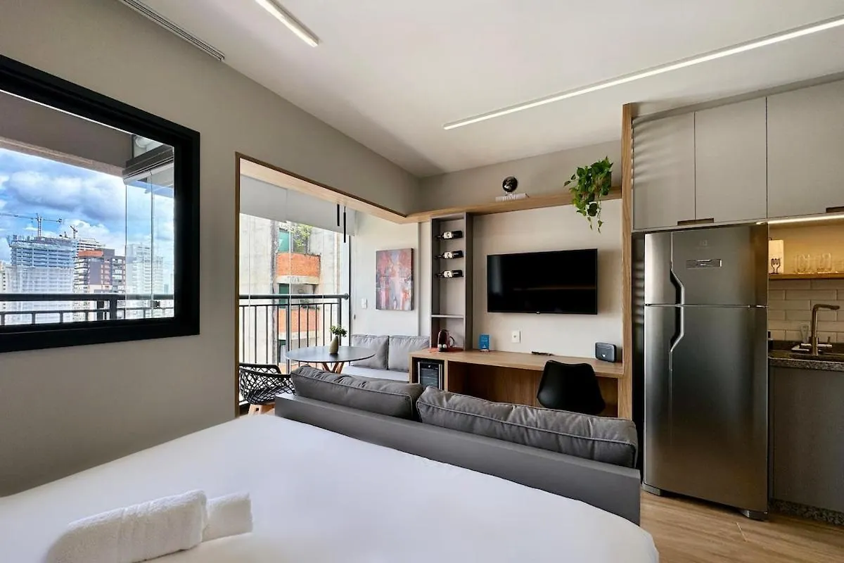Studio Alto Padrao | Congonhas, Metro E Shopping São Paulo